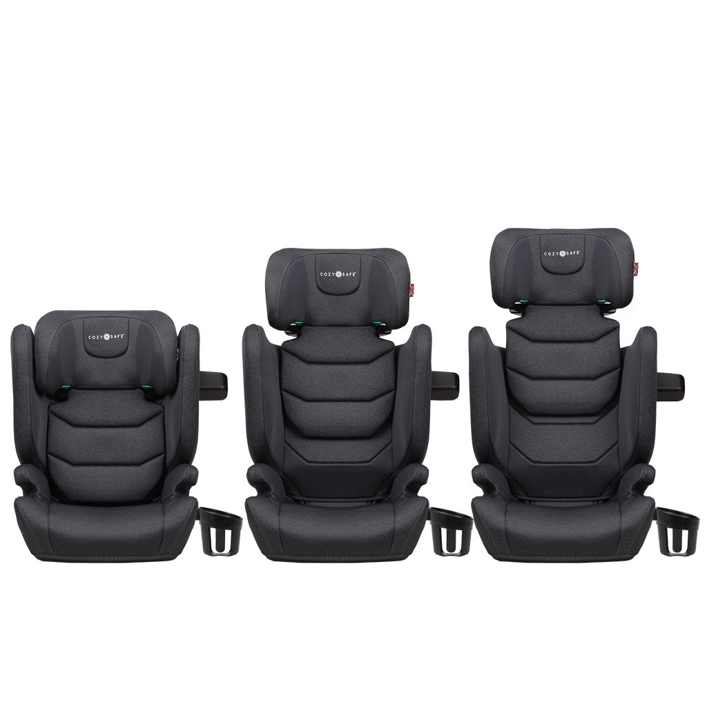 Cozy N Safe Portland i-Size High Backed Booster Car Seat - Slate