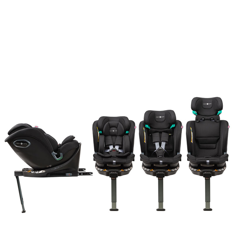 Cozy N Safe Stanford i-Size Car Seat - Jet