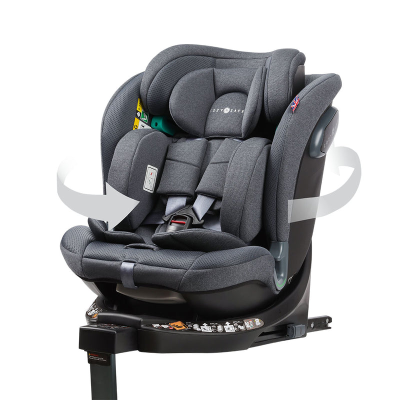 Cozy N Safe Stanford i-Size Car Seat - Slate