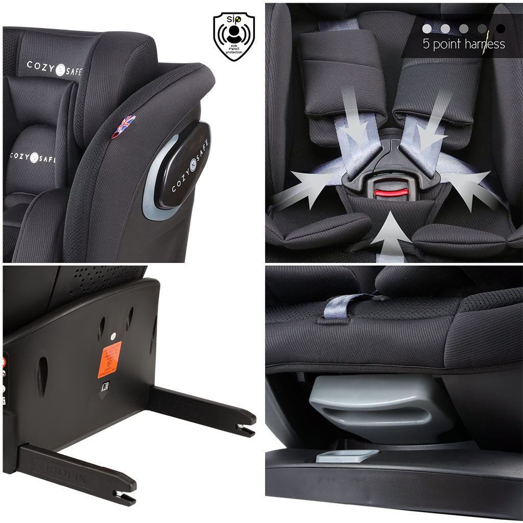 Cozy N Safe Vesta i-Size Car Seat - Jet