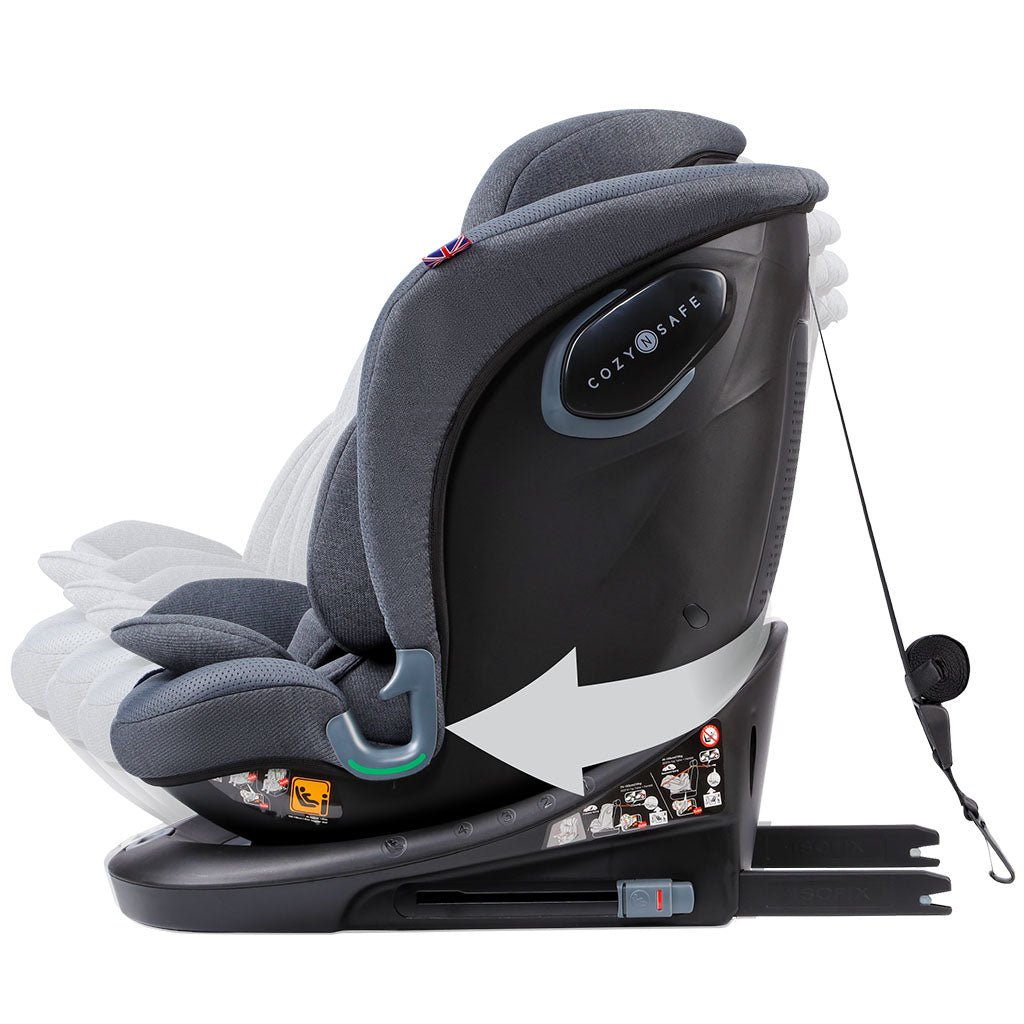 Cozy N Safe Vesta i-Size Car Seat - Slate