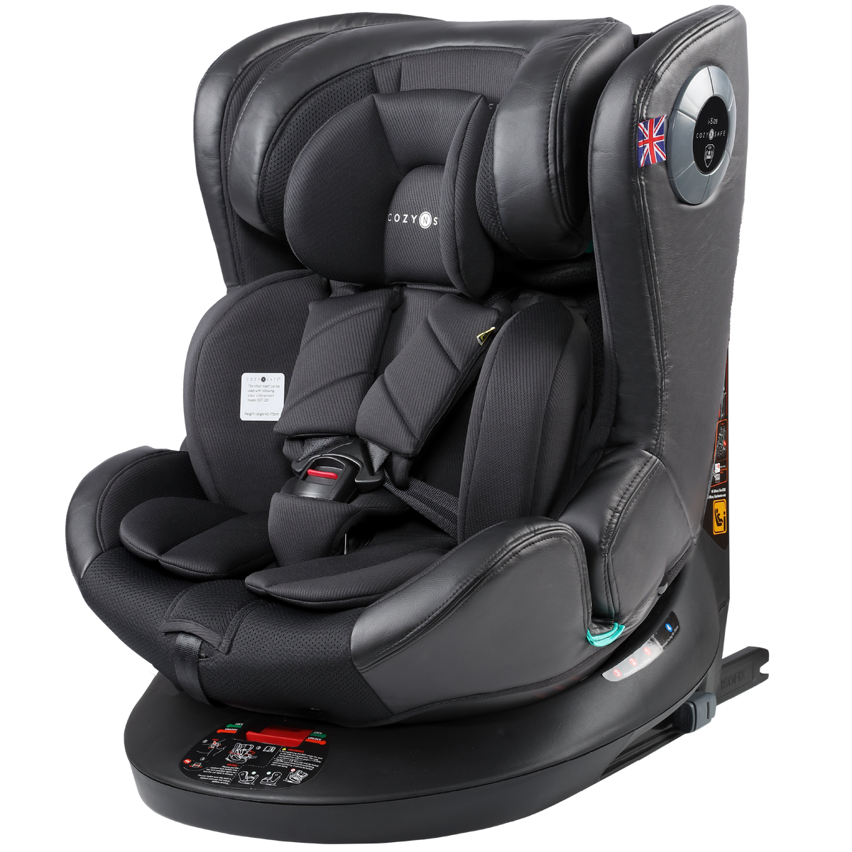 Cozy_N_Safe_Comet_Plus_i_Size_360_Child_Car_Seat_Onyx_6