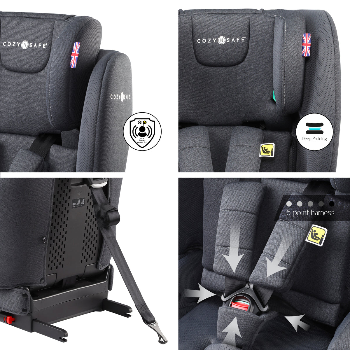 Cozy_N_Safe_Cygnus_i_Size_Car_Seat_Graphite_5