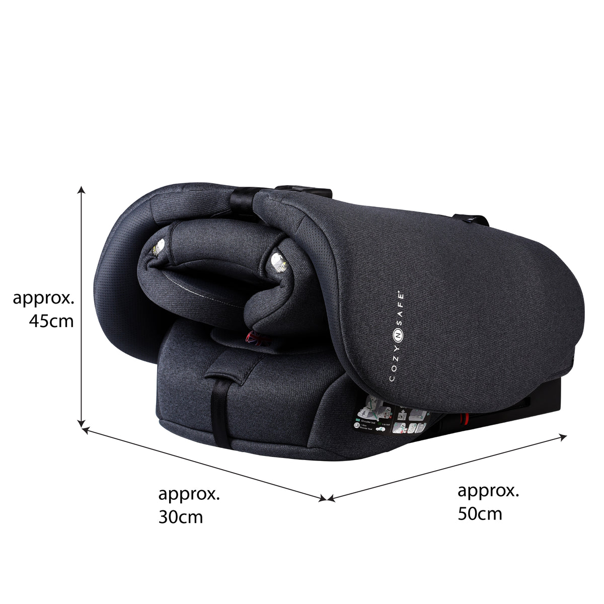 Cozy_N_Safe_Cygnus_i_Size_Car_Seat_Jet_2