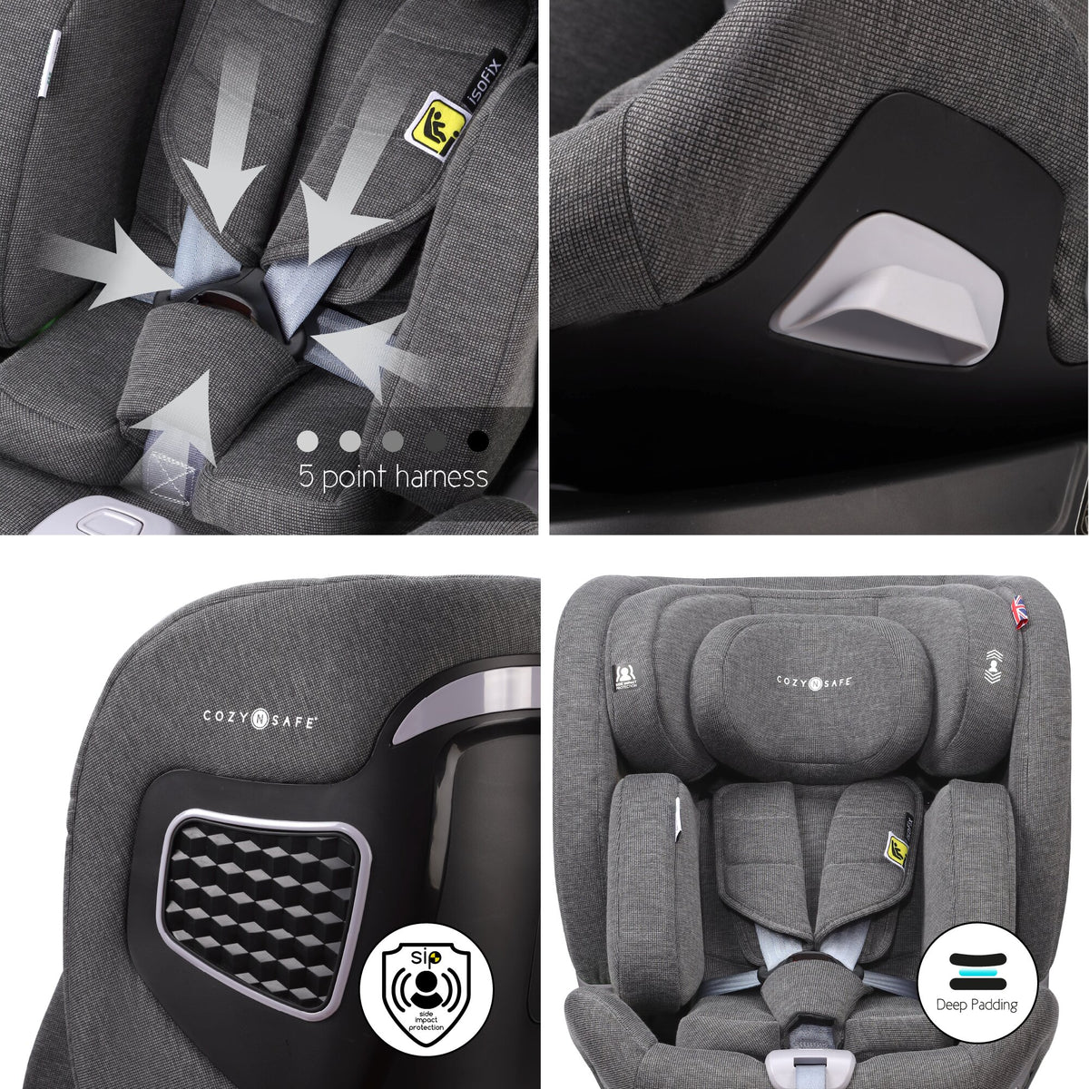 Cozy_N_Safe_Omega_i_Size_360_Car_Seat_Pearl_Grey_6