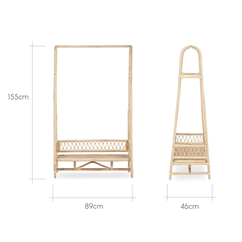 CuddleCo Aria Children's Clothes Rail
