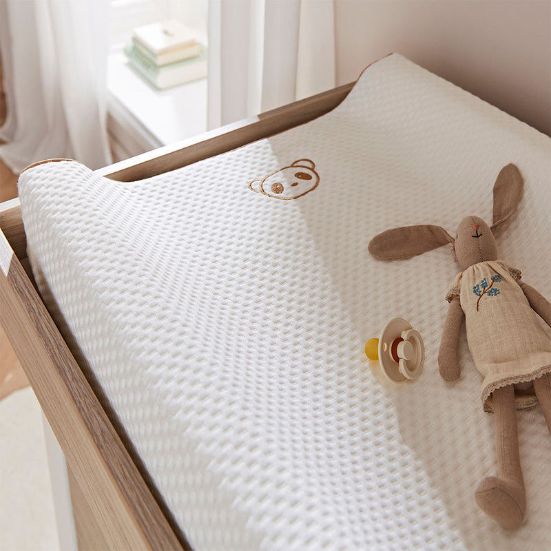 CuddleCo Bamboo Changing Mat - Natural