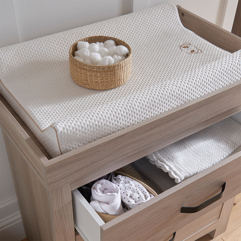 CuddleCo Bamboo Changing Mat - Natural