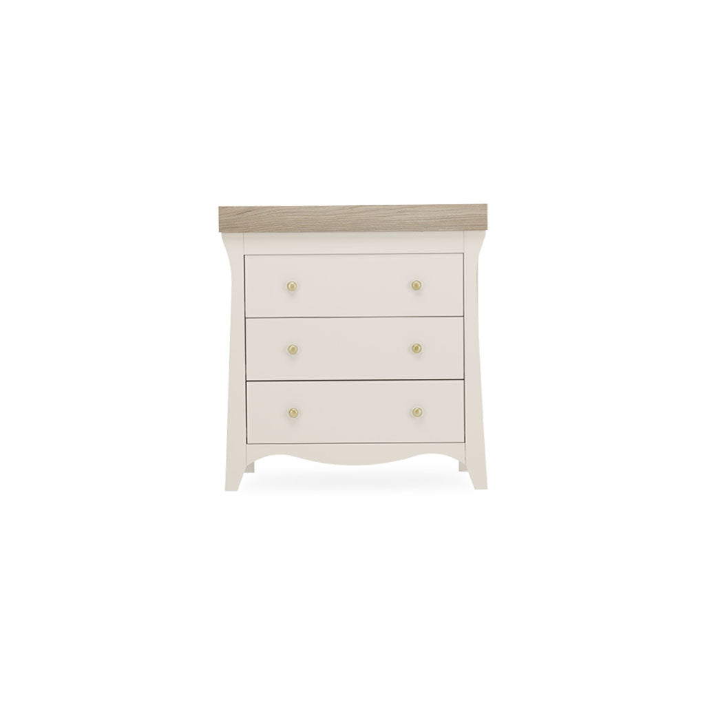 CuddleCo Clara 3 Drawer Dresser Changer - Cashmere