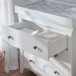 CuddleCo Clara 3 Drawer Dresser Changer - White