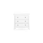 CuddleCo Clara 3 Drawer Dresser Changer - White