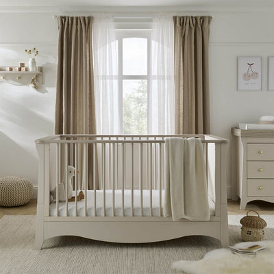 CuddleCo Clara Cot Bed - Cashmere