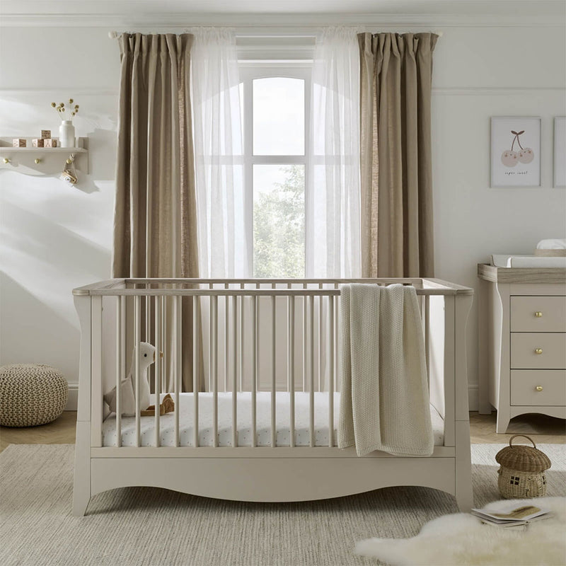 CuddleCo Clara Cot Bed - Cashmere