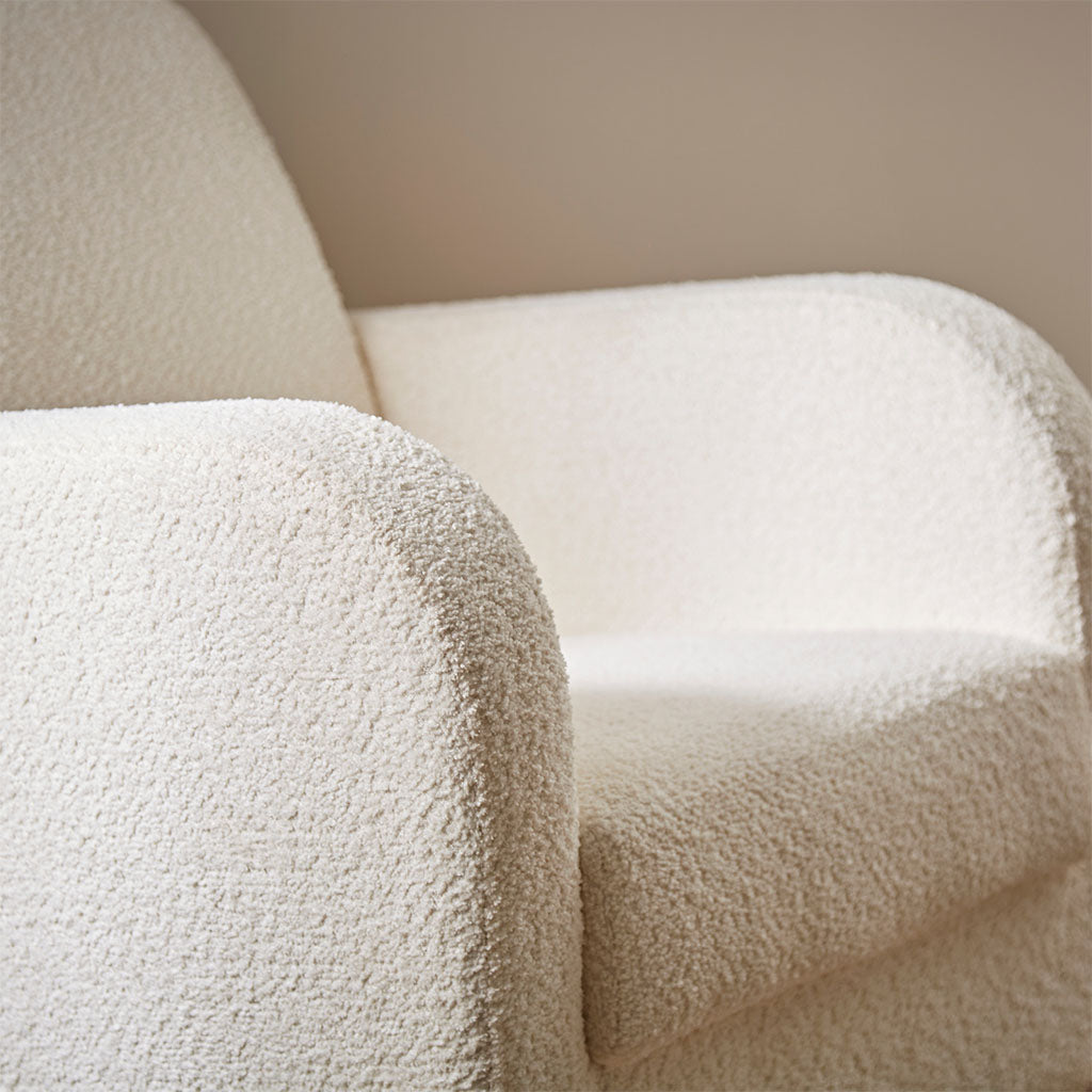 CuddleCo Etta Boucle Nursing Chair - Off White