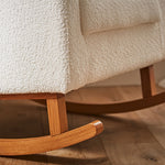 CuddleCo Etta Boucle Nursing Chair - Off White