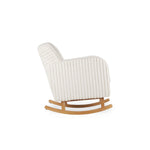 CuddleCo Etta Faux Fur Nursing Chair - Cream