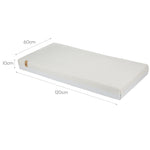 CuddleCo Harmony Hypo-Allergenic Bamboo Sprung Cot Mattress - 120 x 60cm