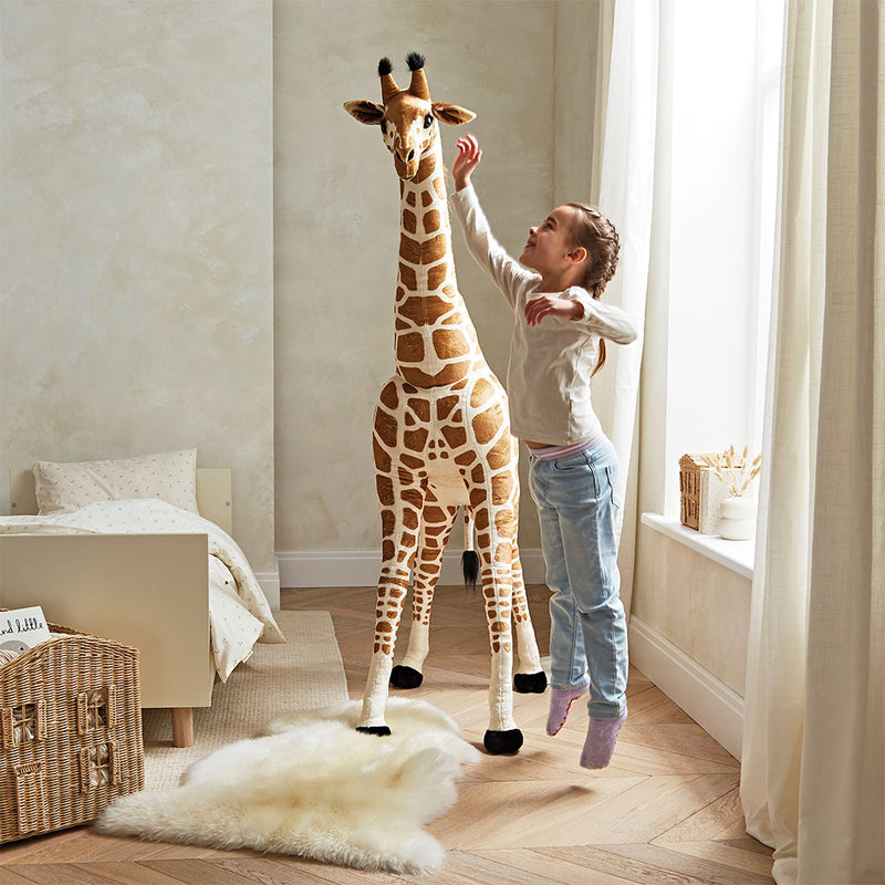 CuddleCo Medium Standing Giraffe Stuffed Animal - 135cm