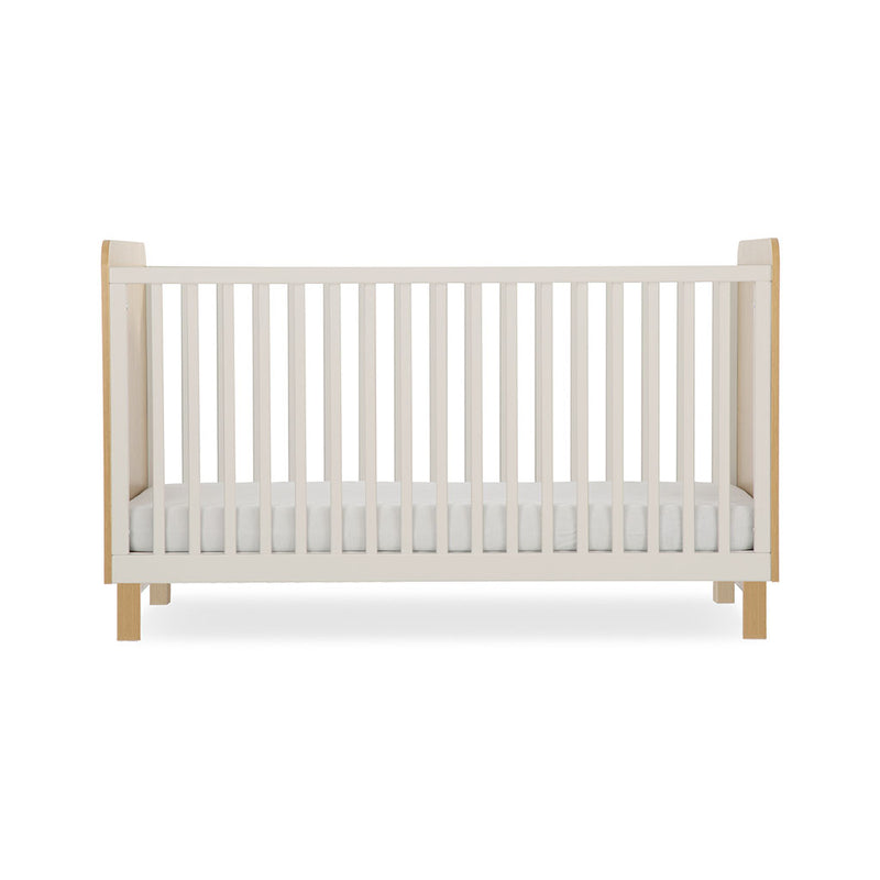 CuddleCo Remi Cot Bed - Oak & Cashmere