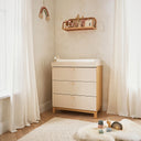 CuddleCo Remi Dresser Changer - Oak & Cashmere