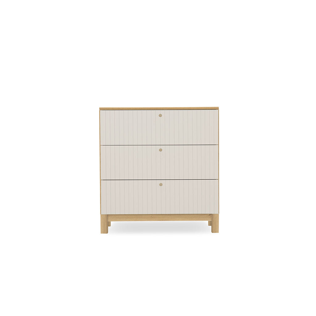 CuddleCo Remi Dresser Changer - Oak & Cashmere