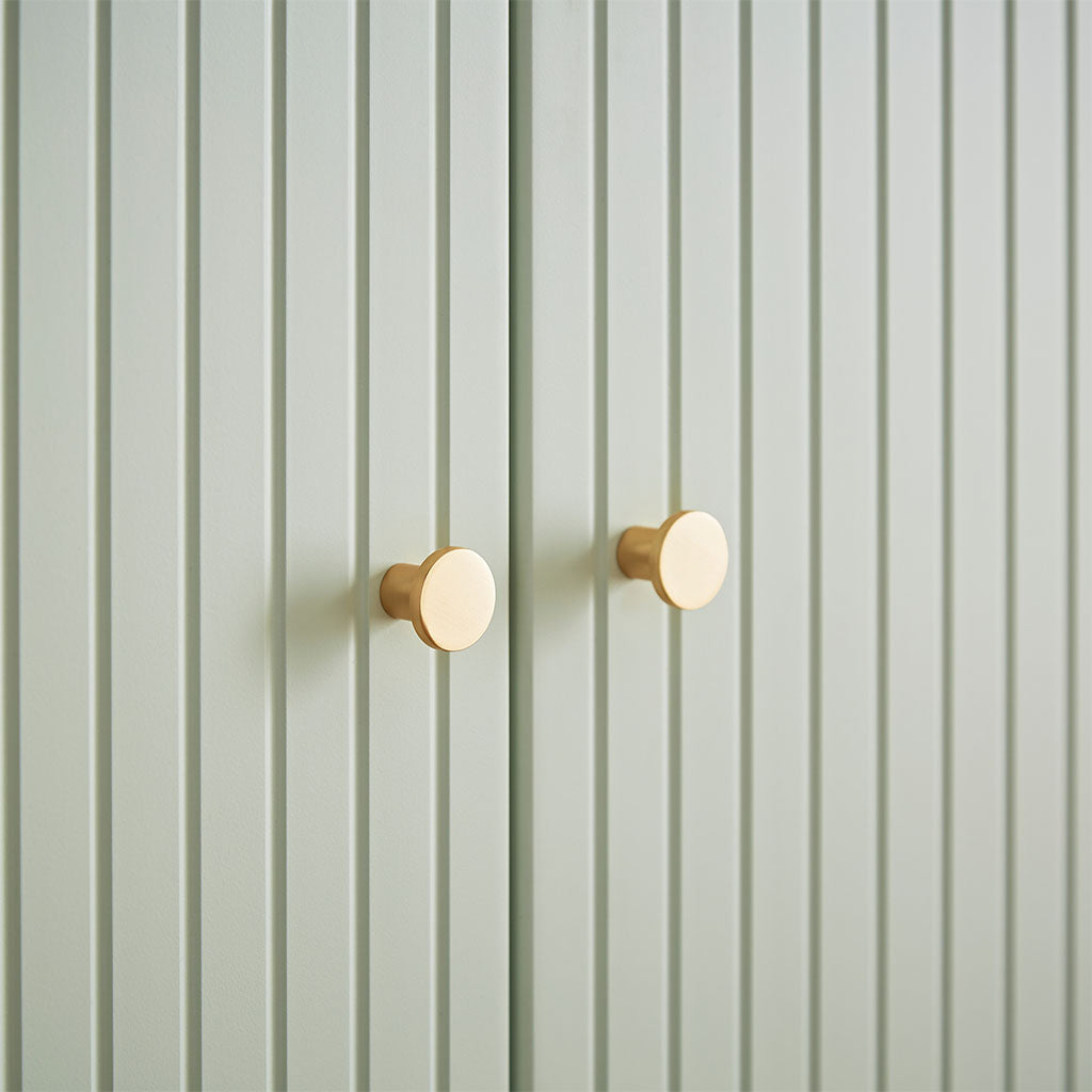 CuddleCo Remi Wardrobe - Oak & Green