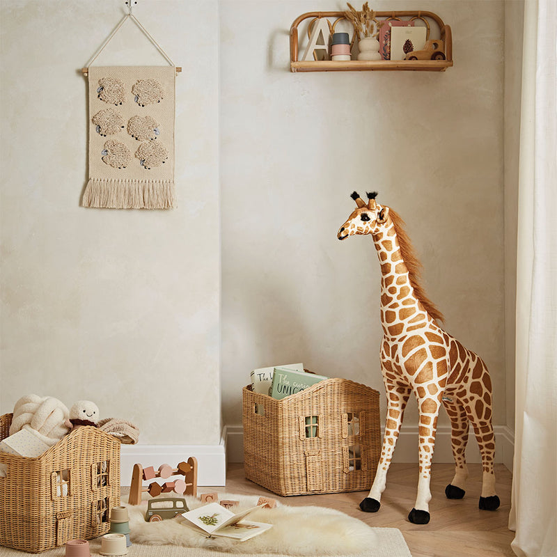 CuddleCo Small Standing Giraffe Stuffed Animal - 100cm