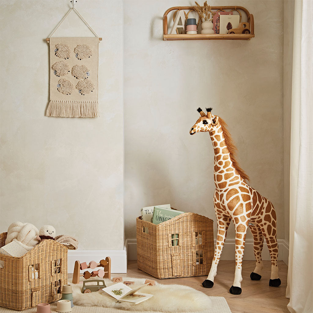 CuddleCo Small Standing Giraffe Stuffed Animal - 100cm