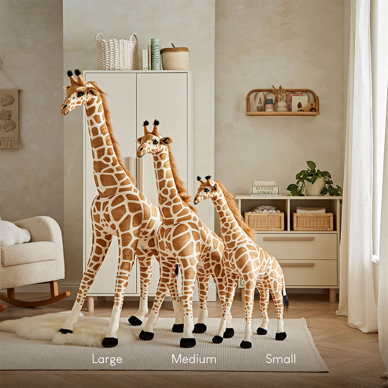 CuddleCo Medium Standing Giraffe Stuffed Animal - 135cm