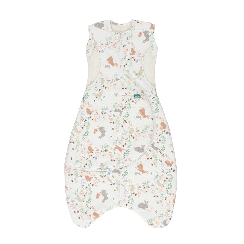 Purflo 2.5 Tog Cuddle to Sleep Bag - Storybook Nutmeg