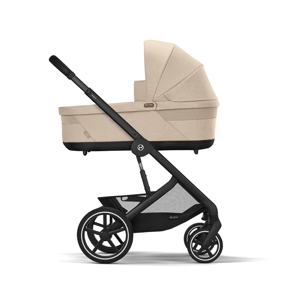 Cybex Balios S Lux One Box Travel System - Almond Beige