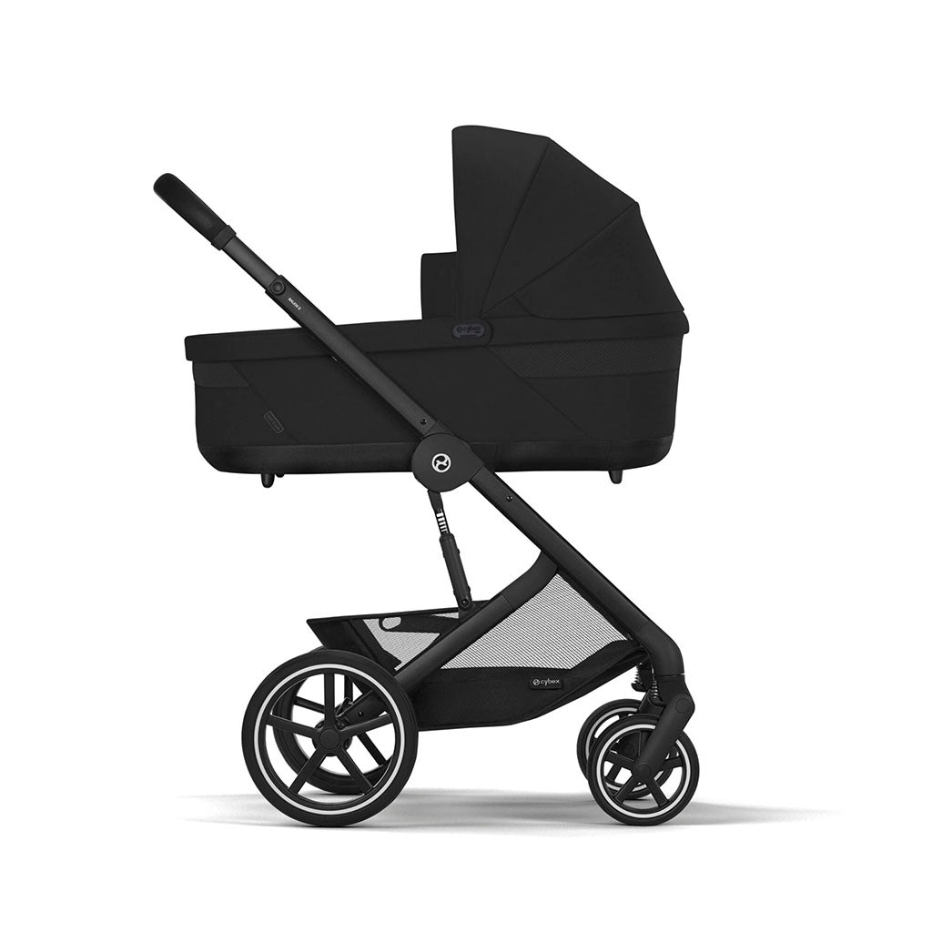 Cybex Balios S Lux One Box Travel System - Moon Black