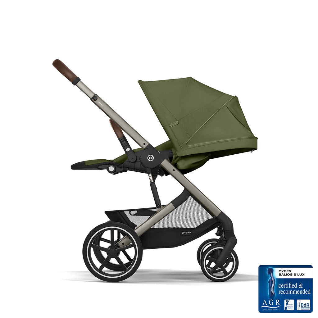 Cybex Balios S Lux Pushchair - Moss Green