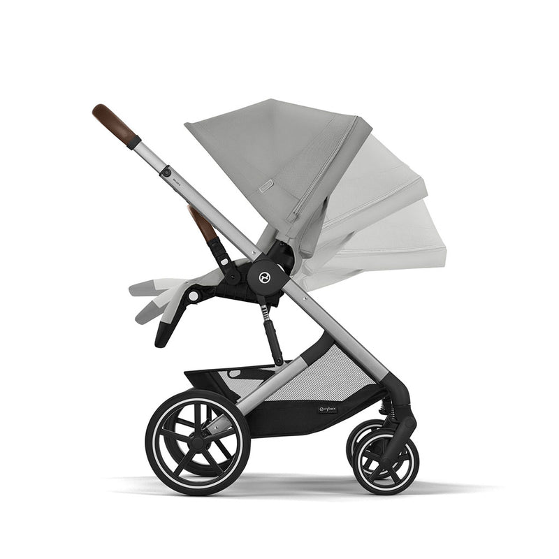 Cybex Balios S Lux 10 Piece Cloud G i-Size Bundle - Stone Grey