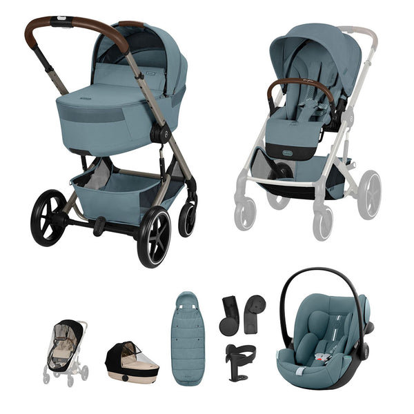 Cybex Balios S Lux Travel System - Stormy Blue