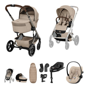 Cybex Balios S Lux Ultimate Travel System - Almond Beige