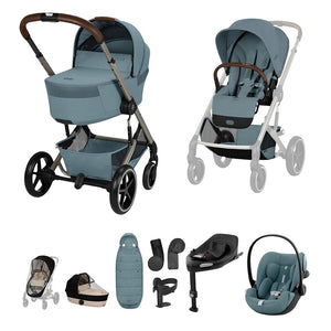 Cybex Balios S Lux Ultimate Travel System - Stormy Blue