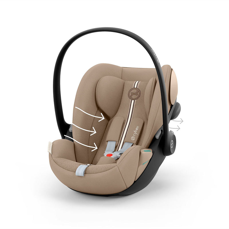 Cybex Cloud G i-Size Car Seat - Almond Beige Plus