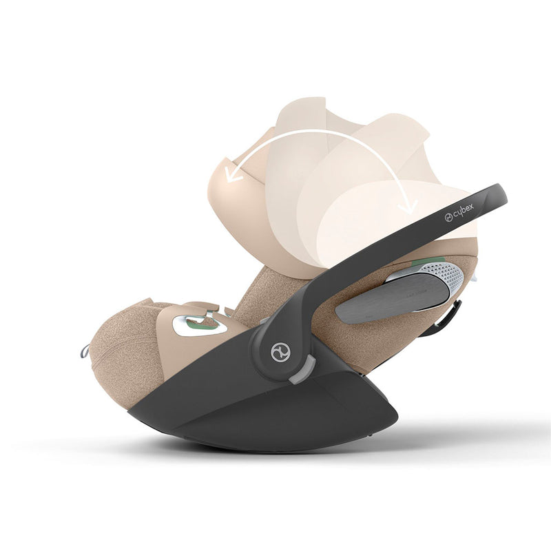 Cybex Cloud T i-Size Car Seat - Cozy Beige Plus