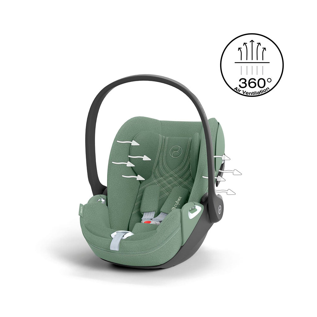 Cybex Cloud T i-Size Car Seat - Leaf Green Plus