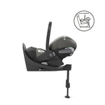 Cybex Cloud T i-Size Car Seat - Mirage Grey Comfort