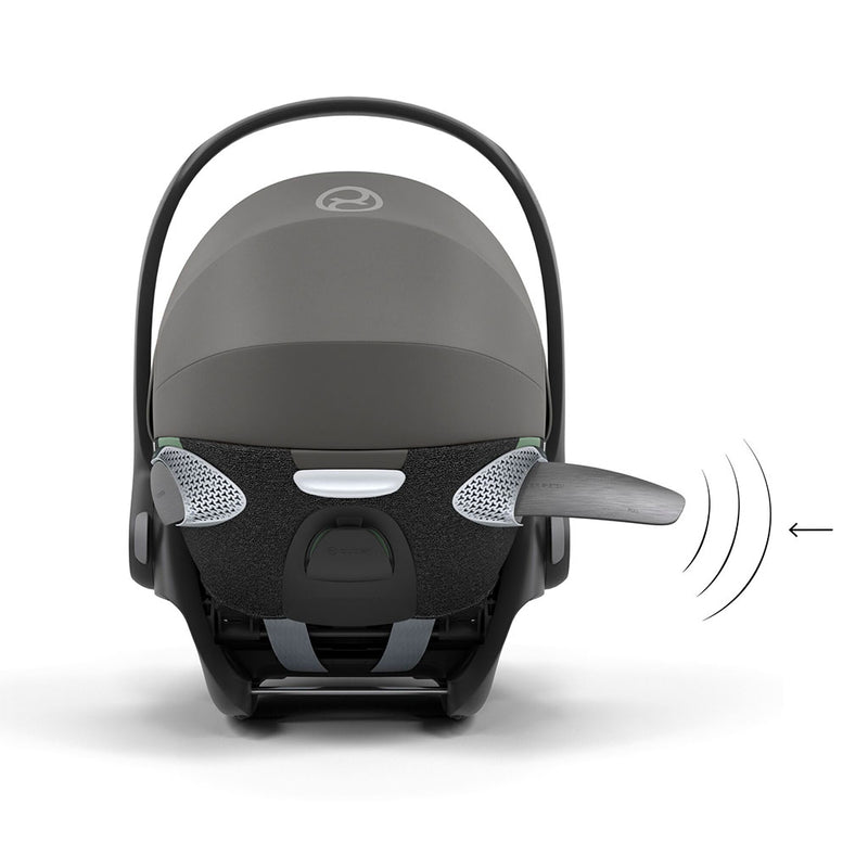 Cybex Cloud T i-Size Car Seat - Mirage Grey Comfort