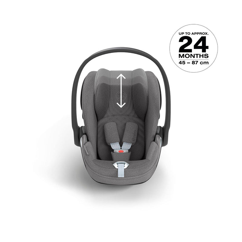 Cybex Cloud T i-Size Car Seat - Mirage Grey Plus