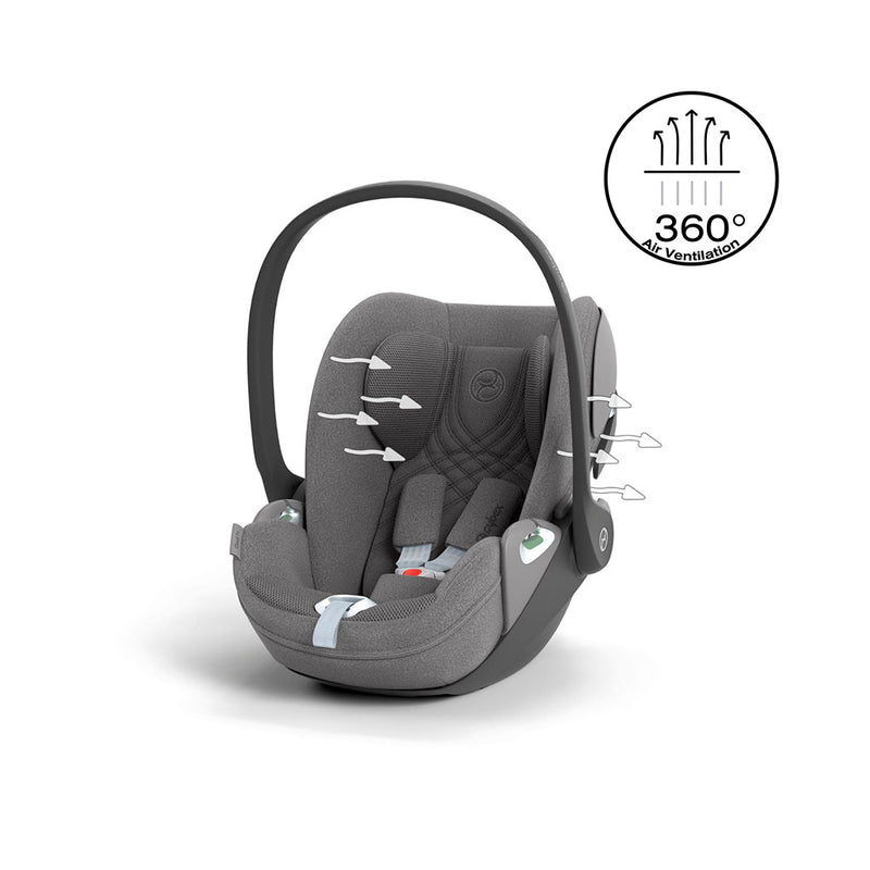 Cybex Cloud T i-Size Car Seat - Mirage Grey Plus