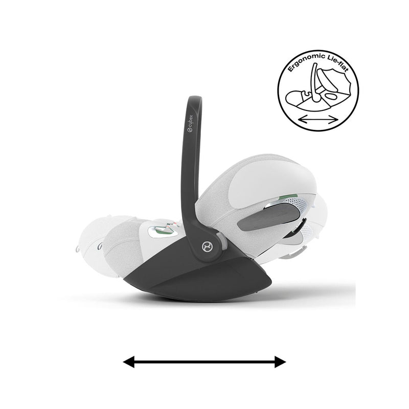 Cybex Cloud T i-Size Car Seat - Platinum White Plus