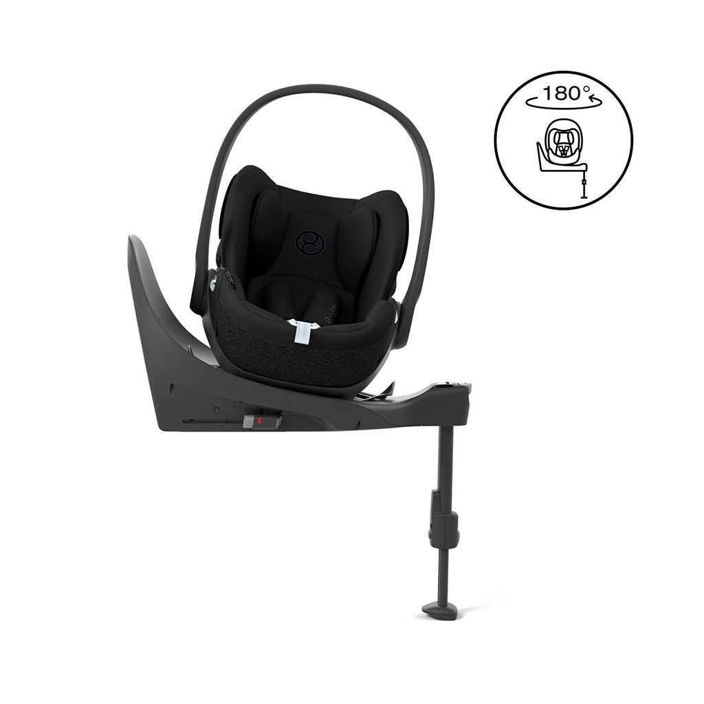 Cybex Cloud T i-Size Car Seat - Sephia Black Comfort