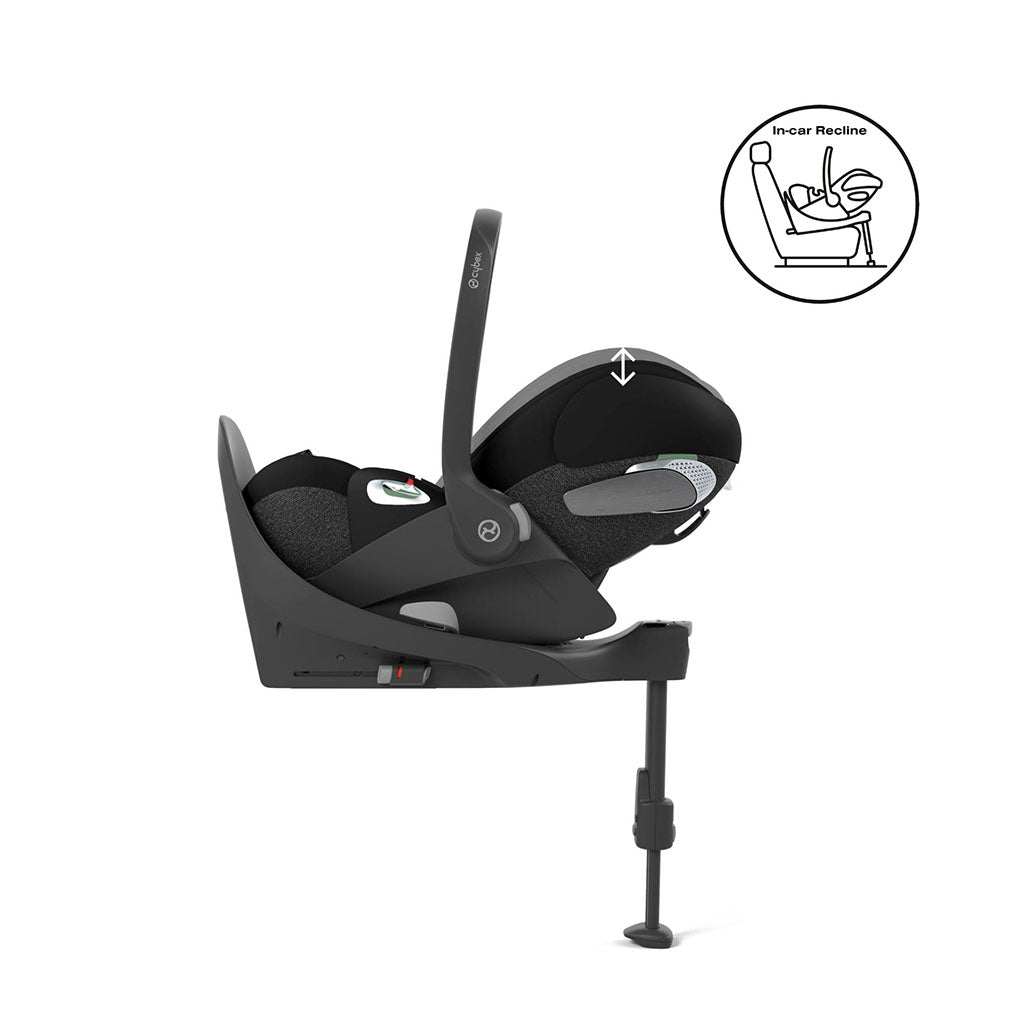 Cybex Cloud T i-Size Car Seat - Sephia Black Comfort