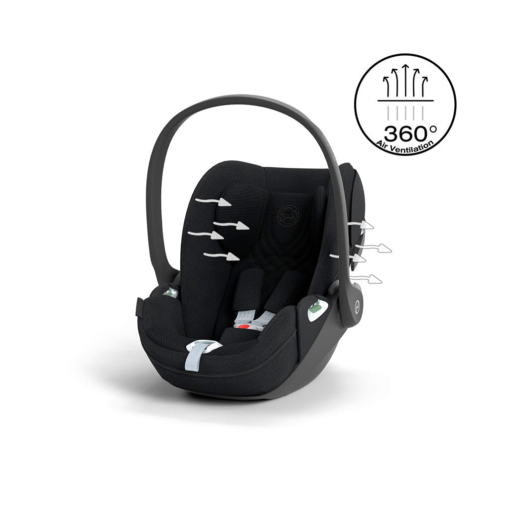 Cybex Cloud T i-Size Car Seat - Sephia Black Plus