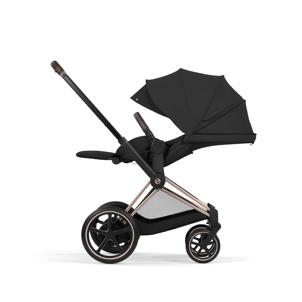 cybex priam black rose gold Cybex e-Priam Comfort Ultimate Birth & Beyond Bundle