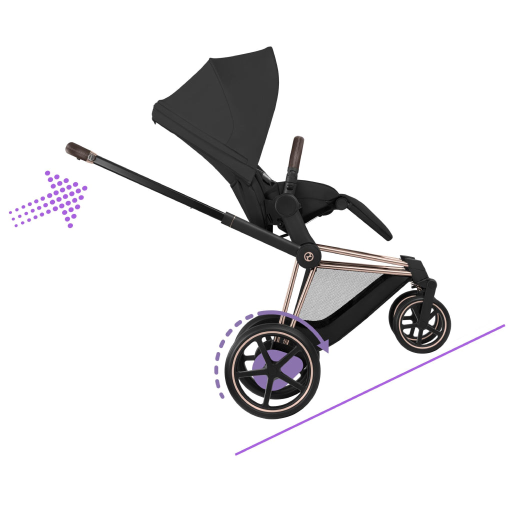 cybex romania Cybex e-Priam Comfort Ultimate Birth & Beyond Bundle
